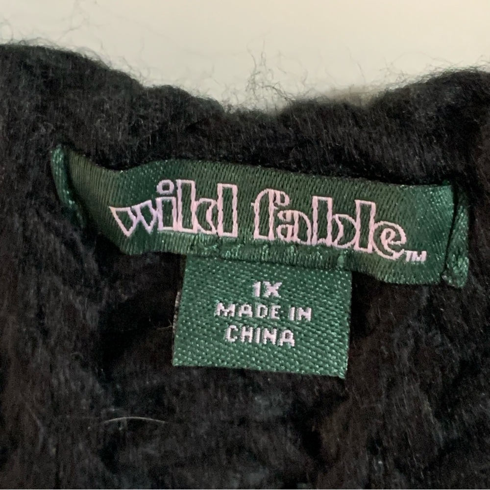 Wild Fable Chunky Weave Open Cardigan - Picture 9 of 9
